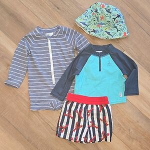 12-18 month baby boy swim bundle
